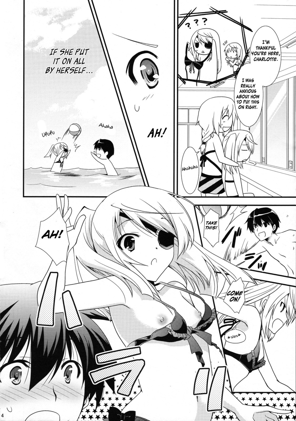 Hentai Manga Comic-CharlXLauXSummer Sea !-Read-3